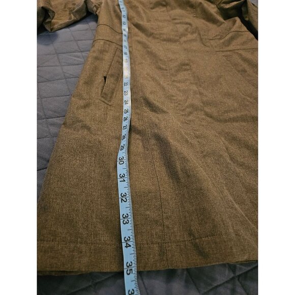 New Eddie Bauer Girl on the Go® Waterproof Trench Coat Size PETITE MEDIUM - Picture 8 of 8